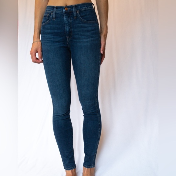 The Madewell 10” high rise skinny jeans - Picture 2 of 7